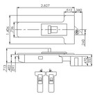 One Pair Of White Window Sash Tilt Latches  2878white