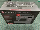 Singer 6700c Heavy Duty 411-stitch Sewing Machine W  Lcd Screen Hd6700c Gray New