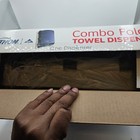 Marathon Combo Folded Paper Towel Dispenser Smoke Color