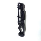 Vintage Makonde Ebony Flute Player Figurine Tanzania mozambique 13 4 Inches