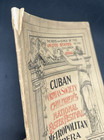 Antique 1900 Spanish American War Cuban Orphan Society Met  Opera Easter Program