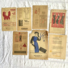 Rare Vintage Lot Vogue Sewing Pattern Catalogs 1940s 1950s 1960s 1970s