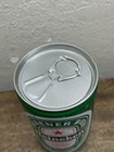 Vintage Heineken Beer Pressed Steel 12oz Classic Green  Pull Tab  bottom Opened