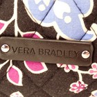 Vera Bradley Small Quilted Cosmetic Makeup Zip Bag Alpine Floral Ln 8x5x3