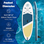 Inflatable Stand Up Paddle Board With Sup Accessories   Backpack  Paddle Boards 