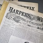 1863 Lot Of 9 Original Harper s Weekly Magazines American Civil War Era News
