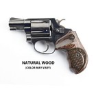 Altamont - S w J Round Revolver Grips - Bateleur - Real Wood Gun Grips Fit Sm   