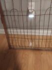 Vintage Braided Wire   Steel Garden Gate