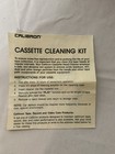 Calibron Clean Mates Cassette Tape Head Cleaner Kit Used Open