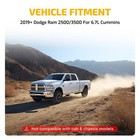 Intake And Grid Heater Upgrade For 2019-2024 Dodge Ram Cummins 6 7l