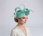 Feather Fascinator Wedding Cocktail Headband Club Party Hat
