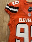 Paul Kruger Game Used Cleveland Browns Jersey Photo Matched 