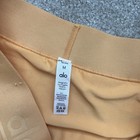 Alo Yoga Aces Tennis Skirt Medium Orange Pleats Skort Athleisure Golf Athletic