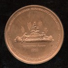 2017 Rcna Boucherville Qc Copper Medal Royal Canadian Numismatic Association