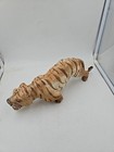 Unique  Handmade  Made Tiger Decor  With Some Kind Stiched Fur 11  L 4 1 2  T 