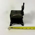 Antique Vintage Salesman Sample doll House Cast Iron Queen Stove