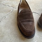 Vintage Chanel Suede Loafers 36