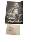 1955 Diary Of Anne Frank Playbill Cort Theatre Schildkraut Strasberg