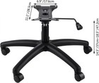 28 Inch Office Chair Base Replacement 350 Pounds Heavy Duty Swivel Chair Base