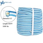 1 2    150  16 Strand Braided Polyester Rope Arborist Bull Tree Rigging Utility