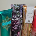 Bath   Body Works Victoria s Secret Lotion Cream Lot Dahlia Bonfire Bash 8 Pc