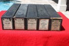 Vintage Lot Of 5 Ampico Reproducing Piano Rolls -  Read Desc For Titles