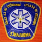 Fire Patch Ambulance Ministry Of Health  Ottawa Canada Paramedic 
