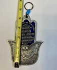 Hamsa Jewish Home Blessing Hebrew Wall Art Decor Floral Pattern 5  Vintage 