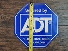Reflective Home Security Sign 10x10  - For Yard  Window  Door  Wall