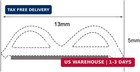 33ft Universal Self Adhesive Weather Seal Strip For Car  51 100 Inch Wide X 1 5