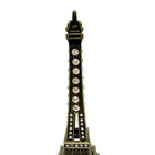 Eiffel Tower Figurine 7  Paris France Metal Rhinestone Souvenir Statue Decor