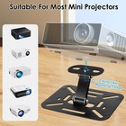 Universal Projector Wall Ceiling Mount 180  rotation Tabletop Stand W  1 4  Screw
