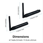 Dmx512 2 4g Wireless 7 Receivers   1 Transmitter For Led Stage Disco Party Koup