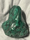 Malachite Green  Polished Rock Specimen  2 Ib 7 Ounce  Unique Estate Find