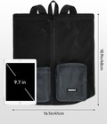 Swim Bag For Swimmers  Mesh Beach Backpack Drawstring  Wet Pocket  Adjustable 