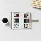 Occasional Motto Photo Album For Instax Mini   108 Photos   Blue Cover
