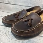 Gh Bass Loafers Mens 9 5 Dark Brown Tassel Leather Vintage Weejuns Shoes