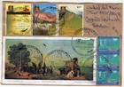 Argentina  Modern Cover W 19 Stamps