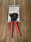 Klein Tools 63060 Ratcheting Cable Cutter New Sealed Al cu Wire Hand Tool   