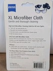 Zeiss Xl Microfiber Gentle Cleaning Cloth Antimicrobial Lens Eyewear Reusable