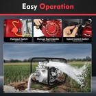 2  Inch 6 5hp Gas Water Semi Trash Pump Gas-power Water Irrigation Transfer Pump