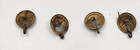 Indian War Antique Buttons Indian War Cross Rifles Infantry 1872 Lot Of 4