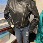 Harley Davidson Vintage Size Small Leather Motorcycle Jacket