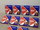 Polaroid 600 Instant Film 10 Packs 100 Photos Old Expired 2008 For Artist Use