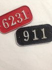Gamewell Fire Alarm Box Number Plate