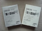 Traveler   s Notebook Card Size 20th Anniversary Set     Both Black   Brown