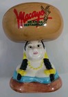 Vintage 1989 Macayo Restaurant Senorita Cha Cha Ceramic Margarita Tiki Mug Bowl