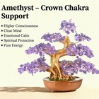 Masgemes Amethyst Crystal Tree Of Gemstone Bonsai Tree Natural Stones360 Large