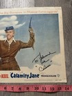 Doris Day Signed Calamity Jane 1953 Lobby Card 11x14 Autograph Vintage