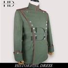 Imperial German Military Uniform Feldgrau Woolgr Wwi Style Waffenrock Red Piping